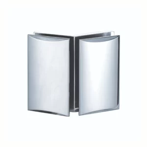 135 degree glass to glass beveled brackets