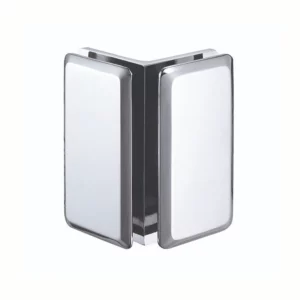 90° glass-to-glass Beveled Flange Bracket