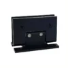 Adjustable Wall to Glass Shower door hardware hinges 90 Degree square profile matte black