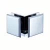 90 degree glass to glass Fixed Panel Clamp and clip