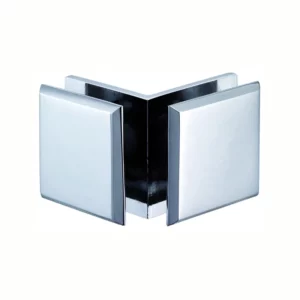 90 degree glass to glass Fixed Panel Clamp and clip