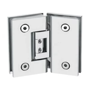 adjustable shower door hinges standard duty 135 degree suqare profile