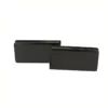 shower glass hinges 90 Degree Adjustable Glass-To-Glass matte black