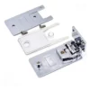 shower hinges for glass doors adjustment 90 Degree Adjustable Wall-To-Glass full back chrome finish