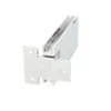 shower hinges for glass doors adjustment 90 Degree Adjustable Wall-To-Glass full back chrome finish