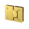 180 Degree Glass To Glass Adjustable Shower Hinges Square Corner