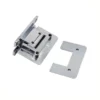 Adjustable Wall to Glass frameless shower hinges 90 Degree bevel corner chrome finish