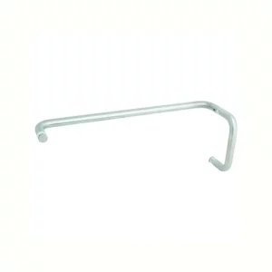 COMBINATION tubular TOWEL BAR WITH SHOWER DOOR HANDLE