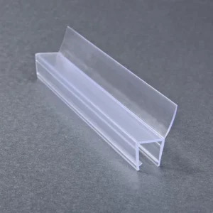 Clear door seals soft wing