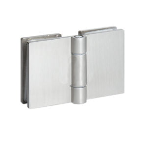 Glass to Glass 180 Degree swings glass hinges Covers Conceal Screws