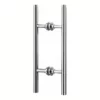 Modern solid Round Bar Ladder Sliding Barn Door Handle