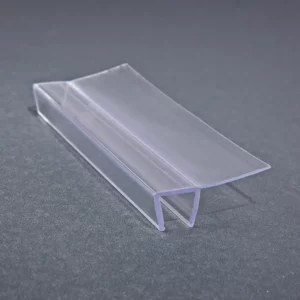 Polycarbonate U Seal Side Seal with a 90 Degree wing