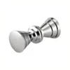 Ribbed Bow Tie Style Back-to-Back glass door Knobs