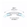 SLiding door 180 Degree Magnetic Seal use