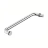 Single Side Shower Door Towel Bar with knobs