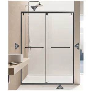 Soft stop two bypass heavy sliding system