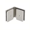 Square 90 Degree Glass to glass Clamp