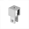 square Support Bar Slide Swivel Bracket chrome finish