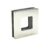 Square Thru Glass Finger Pull handles