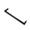 Square Tubing Mitered Corner Single Sided Towel Bar konbs matte black