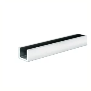 U CHANNEL aluminum for 12mm glass