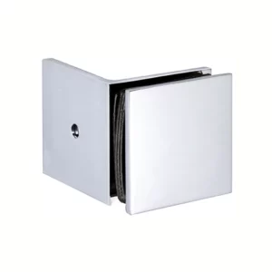 Wall Mount Square Edges Glass Clamp