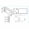 hinges for shower doors adjustable 90 degree drawing