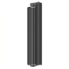 Adjustable aluminum lifting hinge round profit for 6mm glass