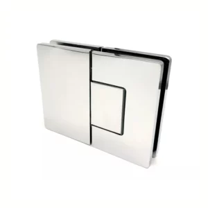 adjustable shower door hinge 180 degree glass to glass with concealed screws chrome finish