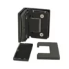 adjusting glass shower door hinge 90 degree glass to glass with concealed screws chrome finish