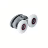 butterfly double shower door wheels