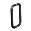 classic pull handle back to back no washer mattte black