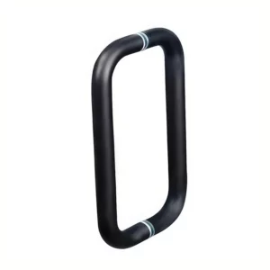 classic pull handle back to back no washer mattte black