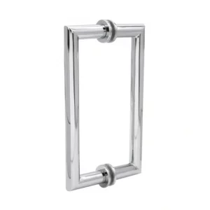 classic tubular mitered back to back with washer door handle