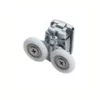 zinc alloy double-glass door rollers
