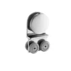 frameless shower door rollers for heavy glass