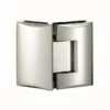 shower hinges standard size 135 degree glass to glass beveled profile