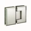 glass door hinge 180 degree glass to glass brass standard size