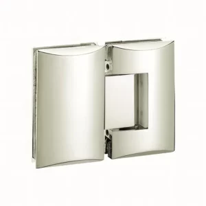 glass hinged shower door 180 degree glass to glass standard series