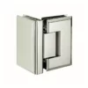 frameless shower door hinges glass to glass 90 degree standard size