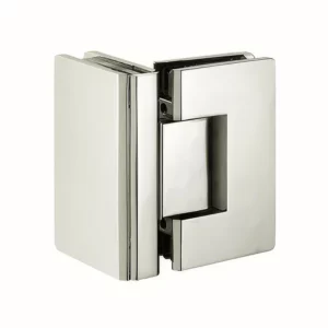 glass door hinges brass 90 degree glass to glass round angle chrome finish