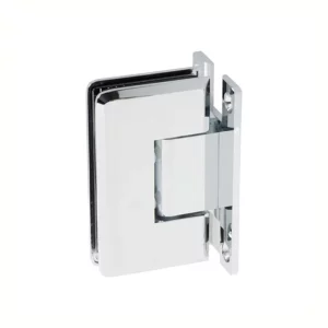 glass shower hinges heavy duty 90 degree wall mount radius H back plate