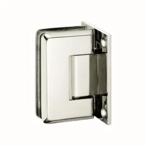hinge for shower door heavy duty 90 degree wall mount radius full back plate
