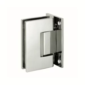 glass hinge wall mount 90 degree full back light duty