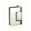 90 degree hinged glass shower doors light duty offset back