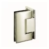 shower glass door hinges wall mount 90 degree offset back