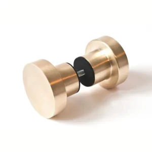luxury round glass door pull knobs