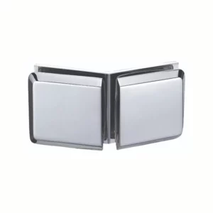 open face Beveled 135 Degree Glass To Glass Clamp