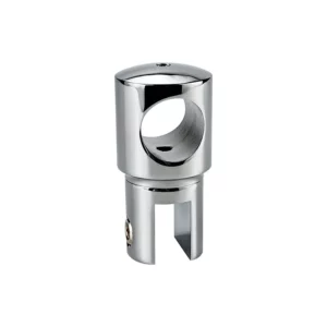 round Support Bar Slide Swivel Bracket chrome finish