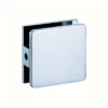 rounded 90 degree Glass to wall clamp one hole